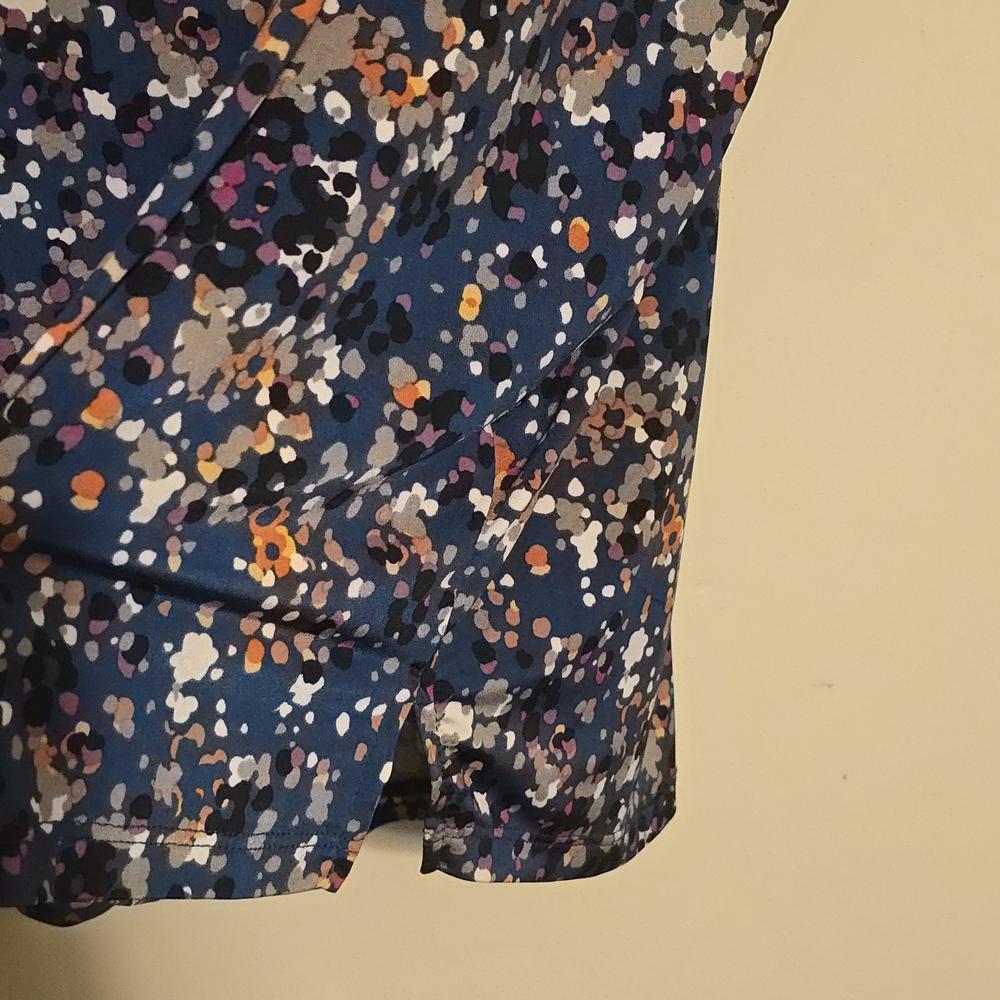Stylish Multicolor Patterned Blouse - Picture 2 of 5